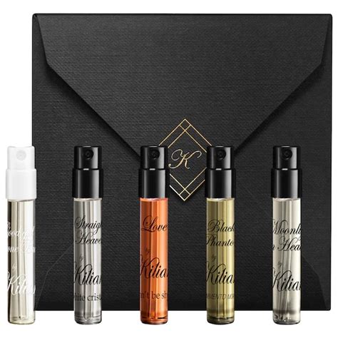 kilian mini perfume sampler set|kilian perfume samples sizes.